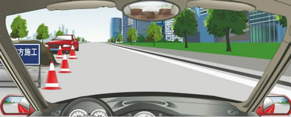 交通法规考试模拟题c166
