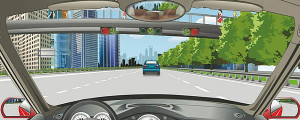 2014安全文明驾驶科目四模拟考试8