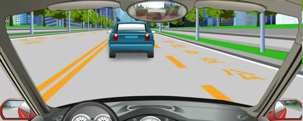 2014安全文明驾驶科目四模拟考试10