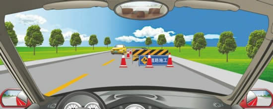 2014安全文明驾驶最新模拟试题44