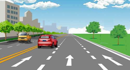 交通文明驾驶安全常识科目四驾照模拟考试28