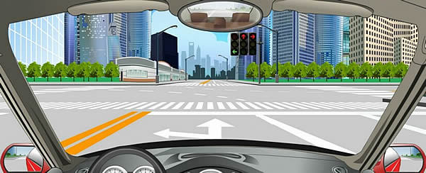 交通文明驾驶安全常识科目四驾照模拟考试6
