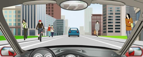 2014年安全文明驾驶知识科目四驾照考试新版7