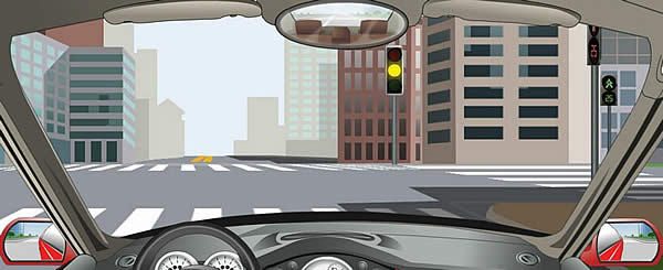 交通文明驾驶安全常识科目四驾照模拟考试34