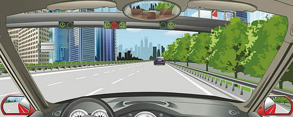交通文明驾驶安全常识科目四驾照模拟考试24