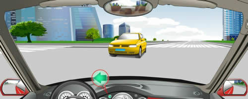 小汽车驾驶证模拟考试题25
