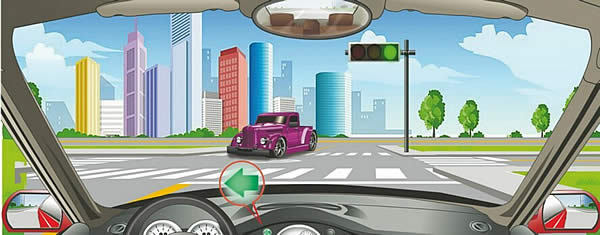 2014年安全行车文明驾驶科目四驾证考试17